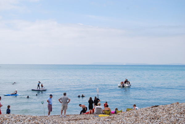 boat on sea